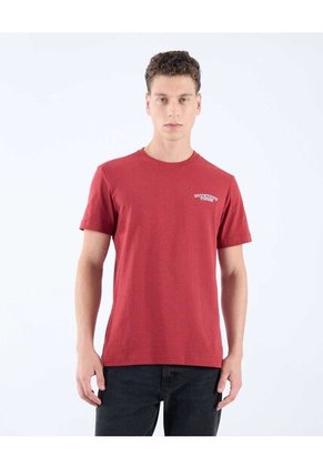 Camiseta Para Hombre Manga Corta Color Vino Marca Seven Seven #45092626
