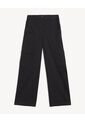 Pantalón Cargo Recto Con Bolsillos  Para Mujer Negro Seven Seven de Seven Seven