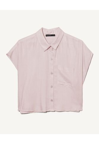 Blusa Para Mujer Manga Corta Color Rosa Marca Seven Seven #28123880 Seven Seven