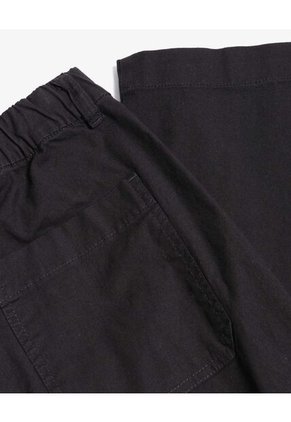 Pantalón Cargo Recto Con Bolsillos  Para Mujer Negro Seven Seven