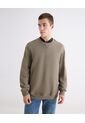 Buzo Regular Cuello V  Para Hombre Verde Seven Seven de Seven Seven
