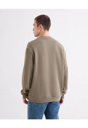 Buzo Regular Cuello V Para Hombre Verde Seven Seven
