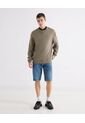 Buzo Regular Cuello V  Para Hombre Verde Seven Seven de Seven Seven