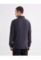 Buzo Polo Con Zipper  Para Hombre Azul Seven Seven de Seven Seven
