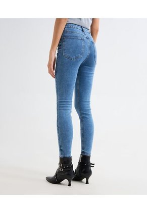 Jean Para Mujer Skinny Color Azul Medio Marca Seven Seven #28160877