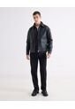 Buzo Polo Con Zipper  Para Hombre Azul Seven Seven de Seven Seven