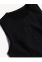 Chaleco Sastre Con Botones  Para Mujer Negro Seven Seven de Seven Seven