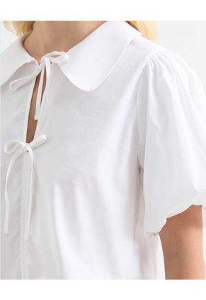 Blusa Para Mujer Manga Corta Color Crudo Marca Seven Seven #28124022