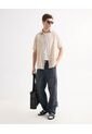Camisa Para Hombre Manga Corta Sin Bolsillo Cuello Casual M Color Beige Marca Seven Seven #45012144 de Seven Seven