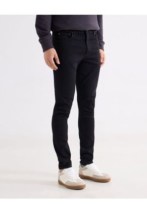 Jean Skinny Tono Negro  Para Hombre Negro Seven Seven