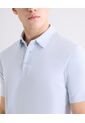 Polo Regular Tipo Jersey  Para Hombre Celeste Seven Seven de Seven Seven
