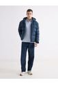 Polo Regular Tipo Jersey  Para Hombre Celeste Seven Seven de Seven Seven