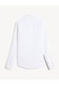Camisa Regular Cuello Mao  Para Hombre Hueso Seven Seven de Seven Seven