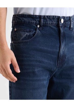 Jean Loose Tono Oscuro Para Hombre Azul Seven Seven
