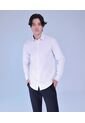 Camisa Para Hombre Manga Larga  Color Blanco Marca Seven Seven #45011810 de Seven Seven
