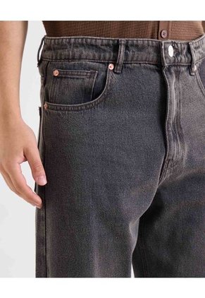 Jean Loose Tono Gris Para Hombre Gris Seven Seven
