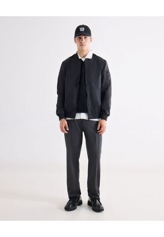 Pantalón Sastrero Straight  Para Hombre Gris Seven Seven Seven Seven