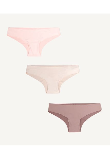 Panty Para Mujer Hipster Color Rosa Marca Seven Seven #28800074