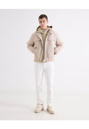 Hoodie Regular Básico Para Hombre Verde Seven Seven