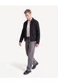 Polo Tricot Con Zipper Frontal  Para Hombre Marfil Seven Seven de Seven Seven