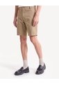 Bermuda Chino En Drill Flexible  Para Hombre Beige Seven Seven de Seven Seven