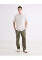 Camiseta Oversize Estampada  Para Hombre Crema Seven Seven de Seven Seven