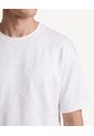 Camiseta Scuba Con Cortes Frontales  Para Hombre Hueso Seven Seven de Seven Seven