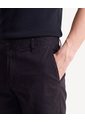 Bermuda Chino Con Ribete Posterior  Para Hombre Negro Seven Seven de Seven Seven
