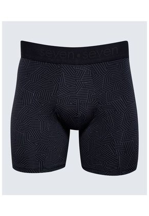 Boxer Para Hombre Filete Medio Color Negro Marca Seven Seven #45000362