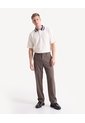 Polo Relaxed Con Cuello En Contraste  Para Hombre Crema Seven Seven de Seven Seven