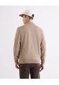 Chaqueta Bomber En Gamuza  Para Hombre Beige Seven Seven de Seven Seven