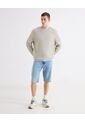 Bermuda Regular Tono Claro  Para Hombre Azul Seven Seven de Seven Seven