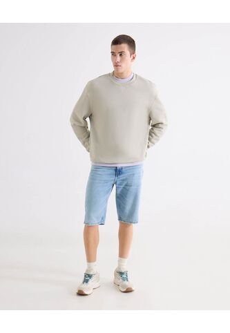 Bermuda Regular Tono Claro  Para Hombre Azul Seven Seven Seven Seven