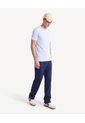 Camiseta Slim Basica  Para Hombre Celeste Seven Seven de Seven Seven