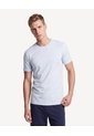 Camiseta Slim Basica  Para Hombre Celeste Seven Seven de Seven Seven