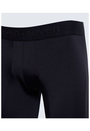 Boxer Para Hombre Filete Medio Color Negro Marca Seven Seven #45000362
