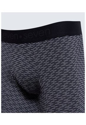 Boxer Para Hombre Filete Medio Color Negro Marca Seven Seven #45000362