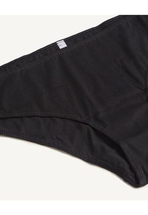 Panty X3 Para Mujer Hispter Color Negro Marca Seven Seven #28800049