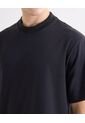 Camiseta Oversize Básica  Para Hombre Negro Seven Seven de Seven Seven