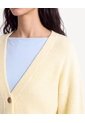 Saco Cardigan De Botonadura Frontal  Para Mujer Amarillo Seven Seven de Seven Seven