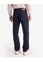 Jean Straight Con Desgaste Sutil  Para Hombre Azul Seven Seven de Seven Seven