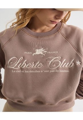 Buzo Para Mujer Cuello Redondo Color Café Marca Seven Seven #28060456