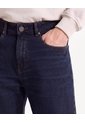 Jean Straight Con Desgaste Sutil  Para Hombre Azul Seven Seven de Seven Seven