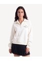 Buzo Cuello Polo Estampado  Para Mujer Amarillo Seven Seven de Seven Seven