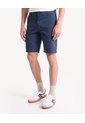 Bermuda Chino De Corte Limpio  Para Hombre Azul Seven Seven de Seven Seven