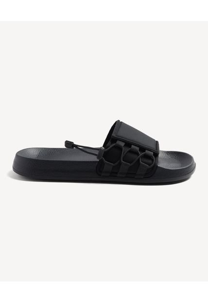Sandalias Para Hombre Sandalia Color Negro Marca Seven Seven #45690017