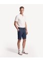 Bermuda Chino De Corte Limpio  Para Hombre Azul Seven Seven de Seven Seven