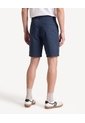 Bermuda Chino De Corte Limpio  Para Hombre Azul Seven Seven de Seven Seven