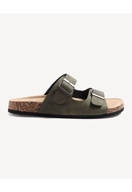 Sandalias Para Hombre Sandalia Color Verde Marca Seven Seven #45690015