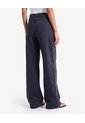 Jean Wide Leg Efecto Lavado  Para Mujer Negro Seven Seven de Seven Seven